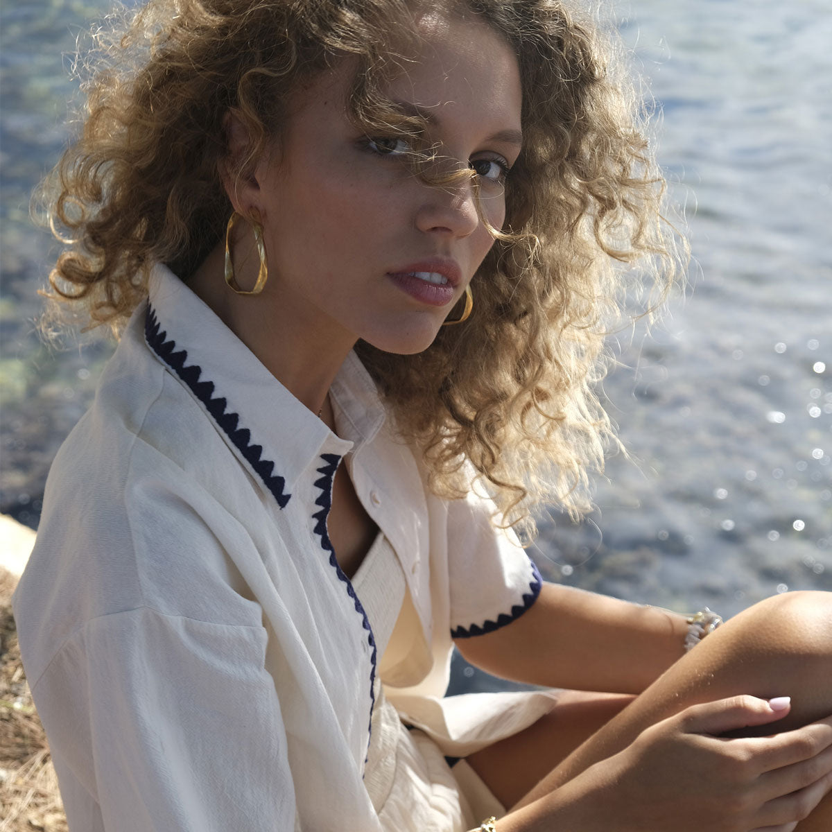 Sculptured Earrings