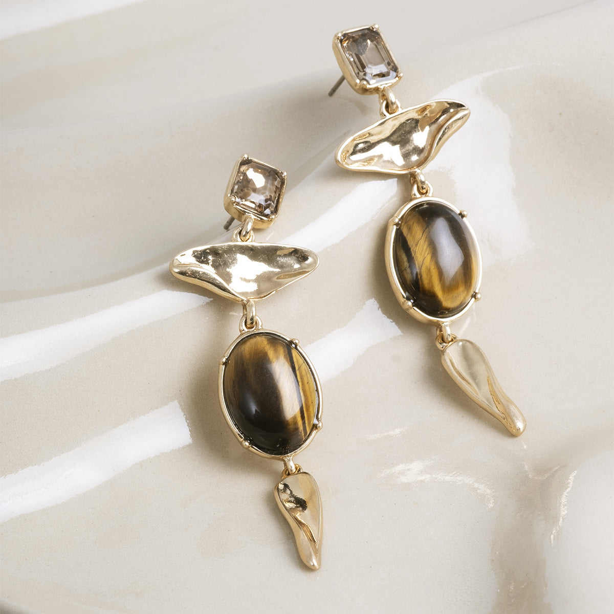 Tiger's eye Earrings