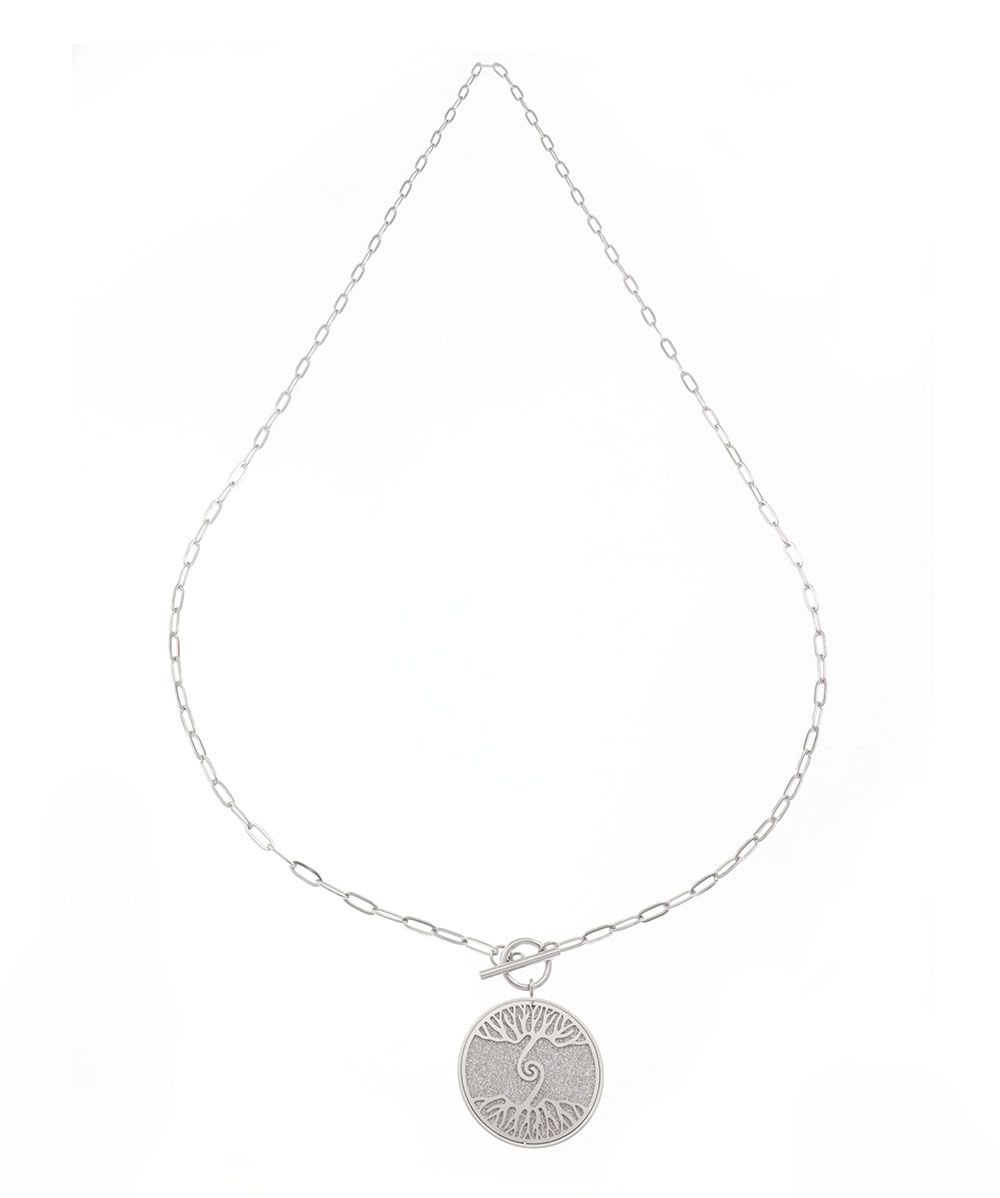Tree of Life Long Necklace - Stainless Steel