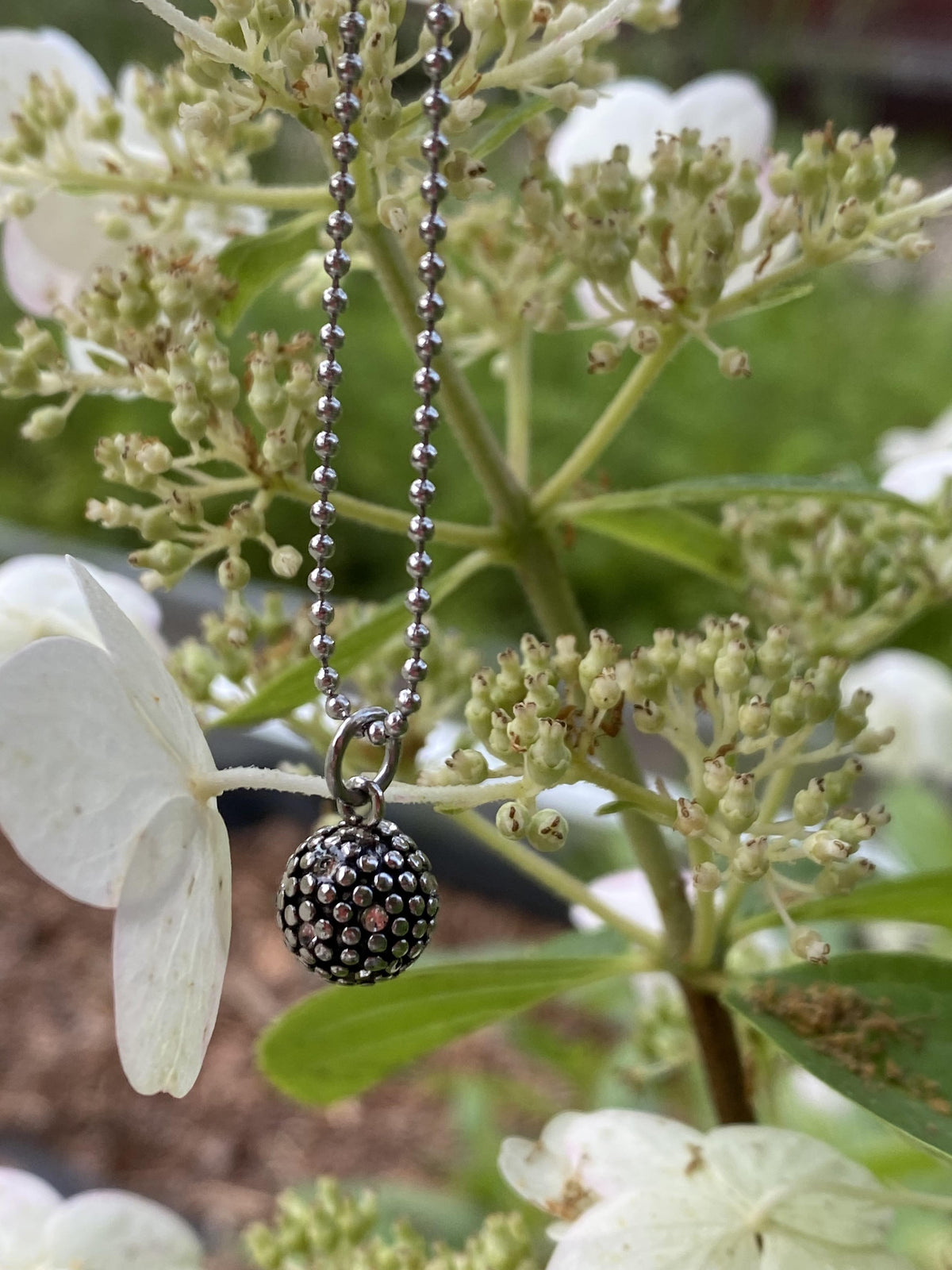 Honeycom Necklace Stainless Steel