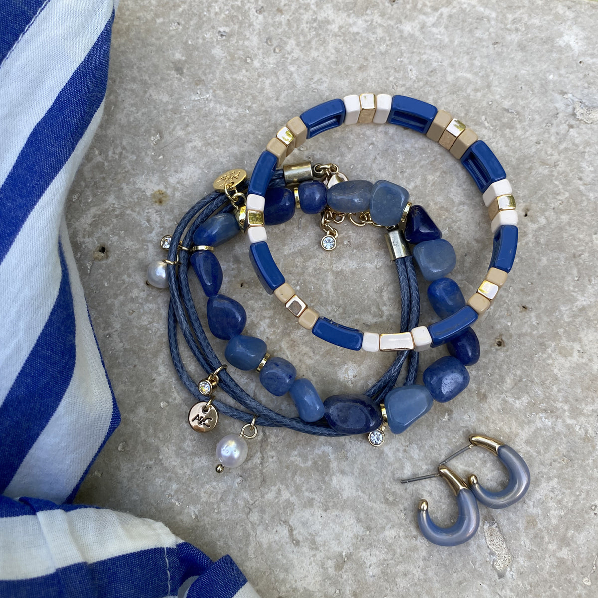 Blue tones Earrings
