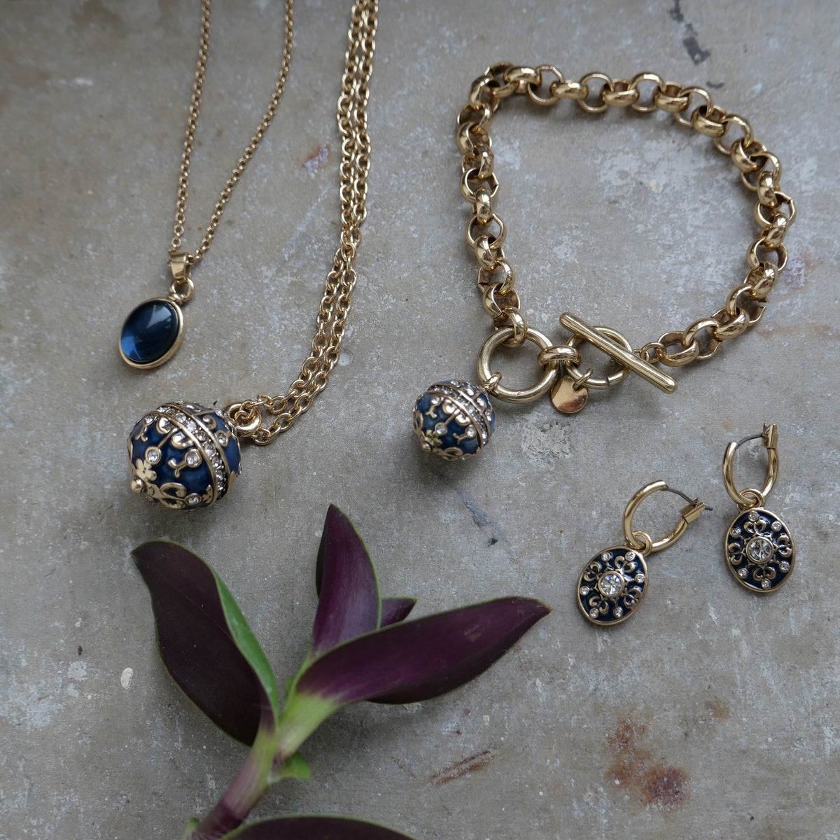 Blue tones Earrings