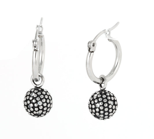 Honeycom Earrings Stainless Steel