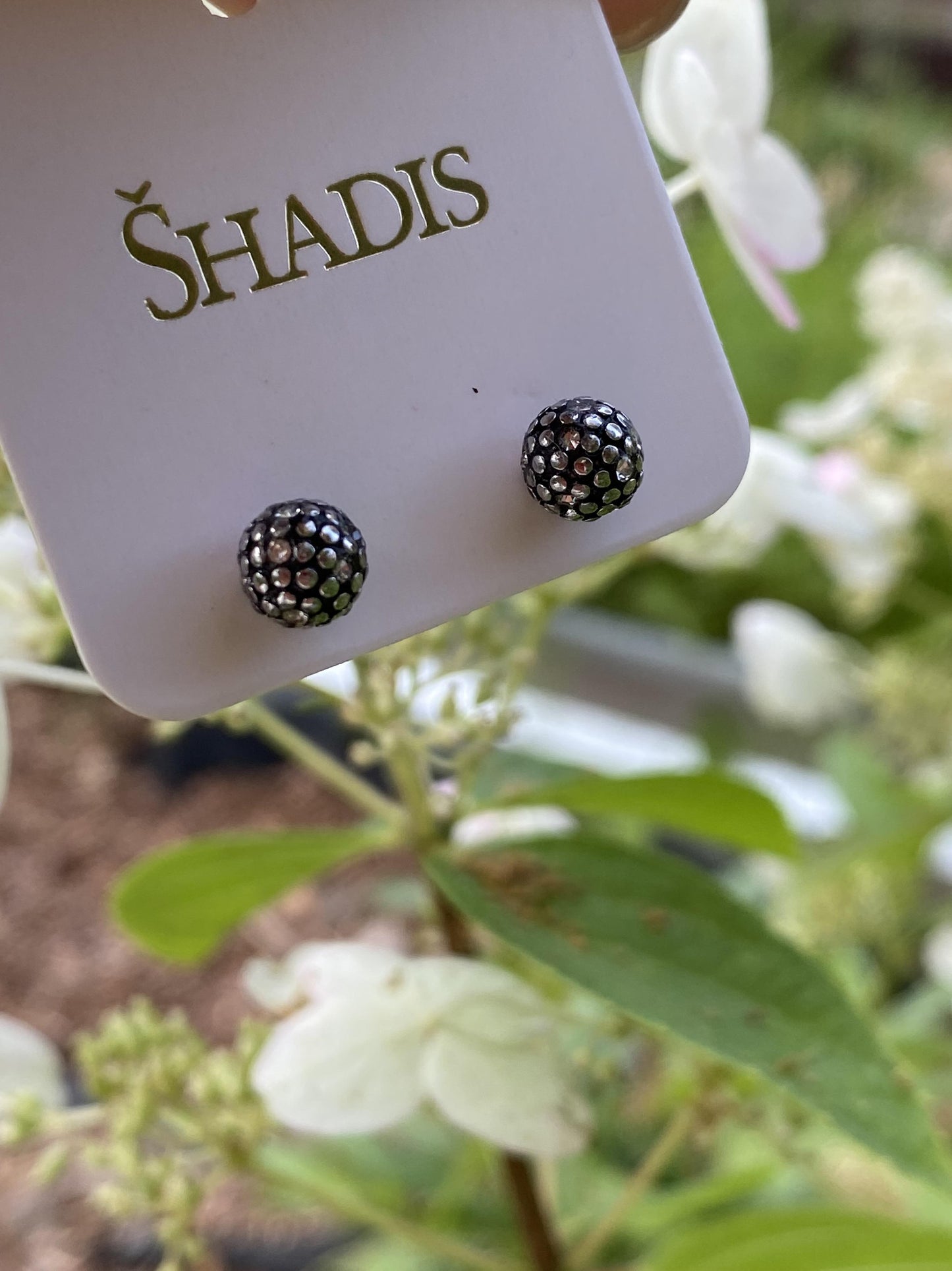 Honeycom Earrings Stud Stainless Steel