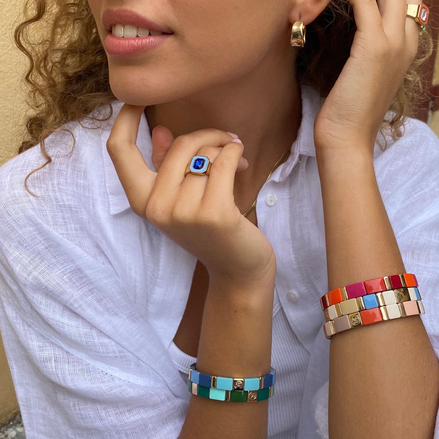 Sculptured Earrings