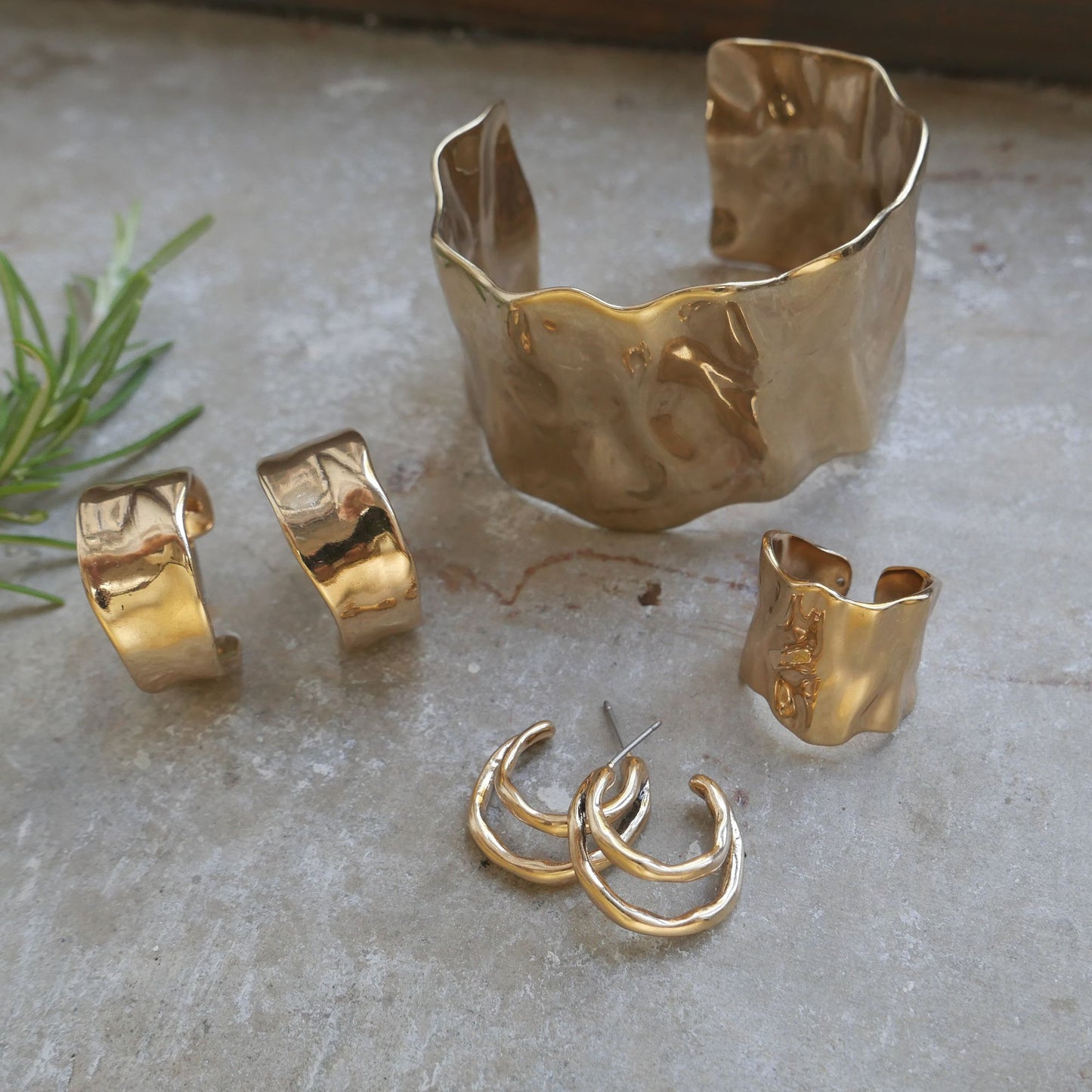 Sculptured Earrings
