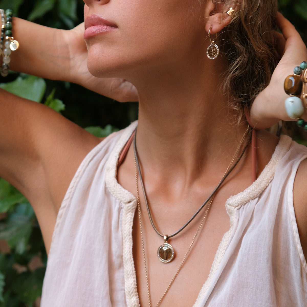 Brown tones Earrings