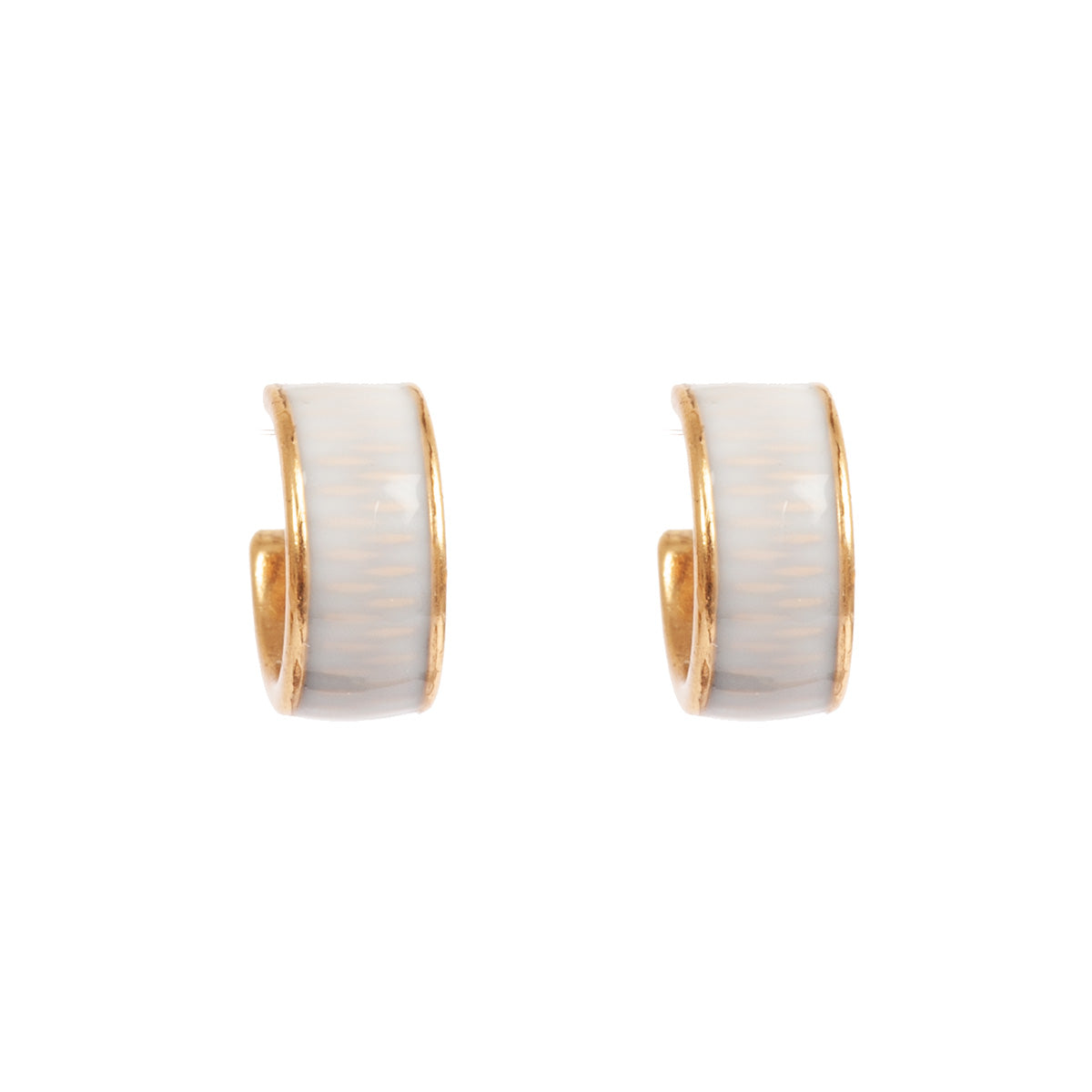 White tones Earrings