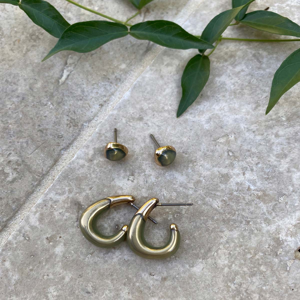 Green tones Earrings