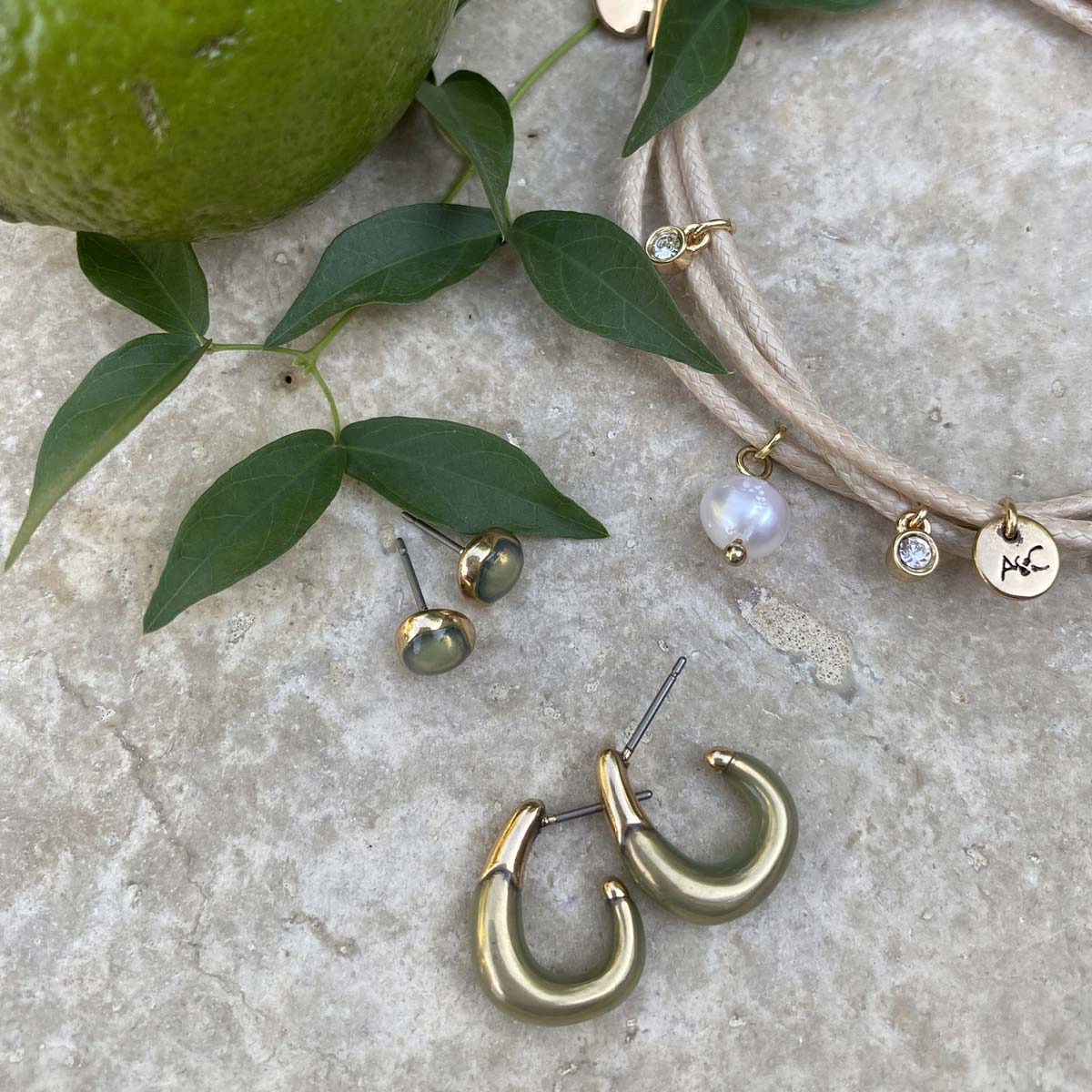 Green tones Earrings
