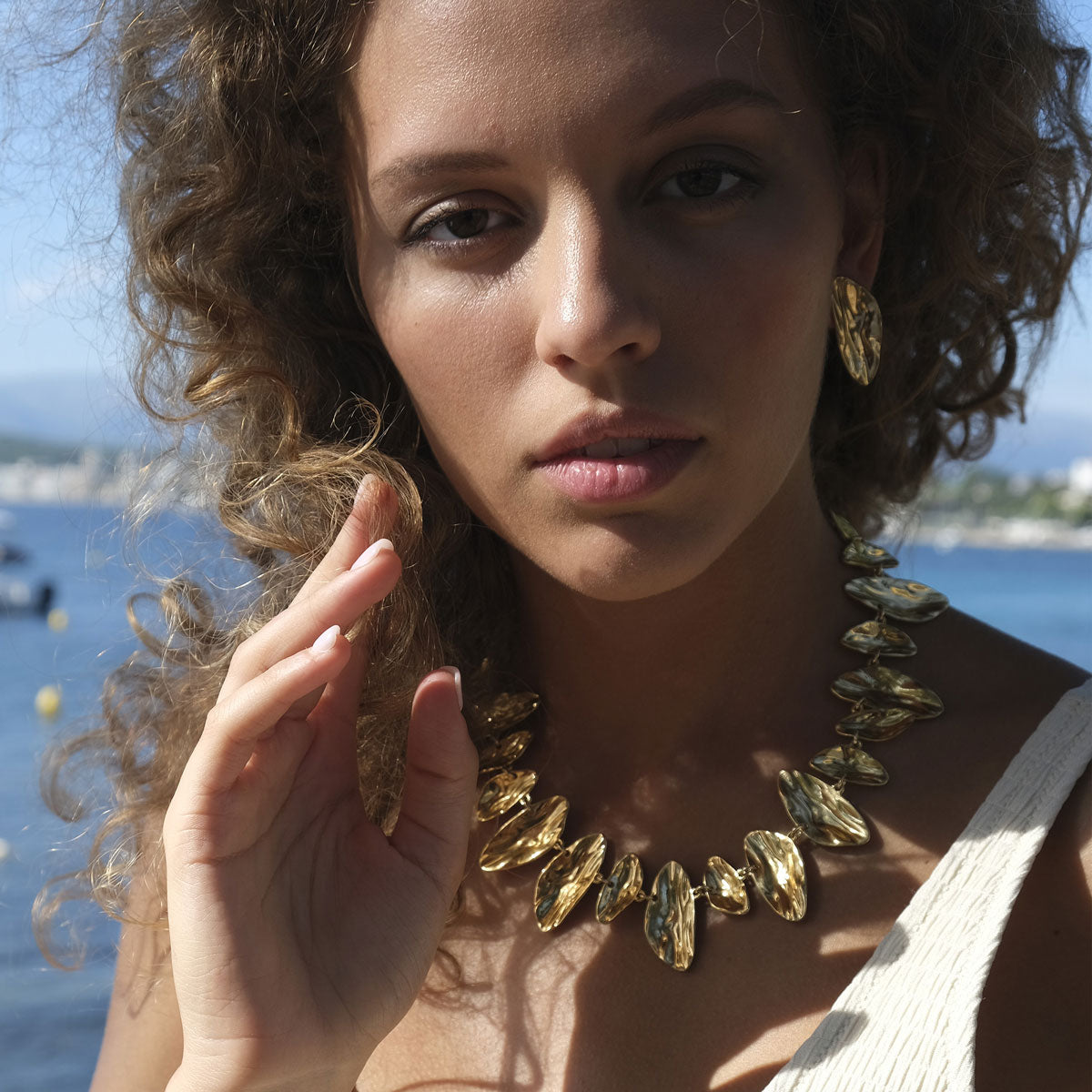 Sculptured Earrings