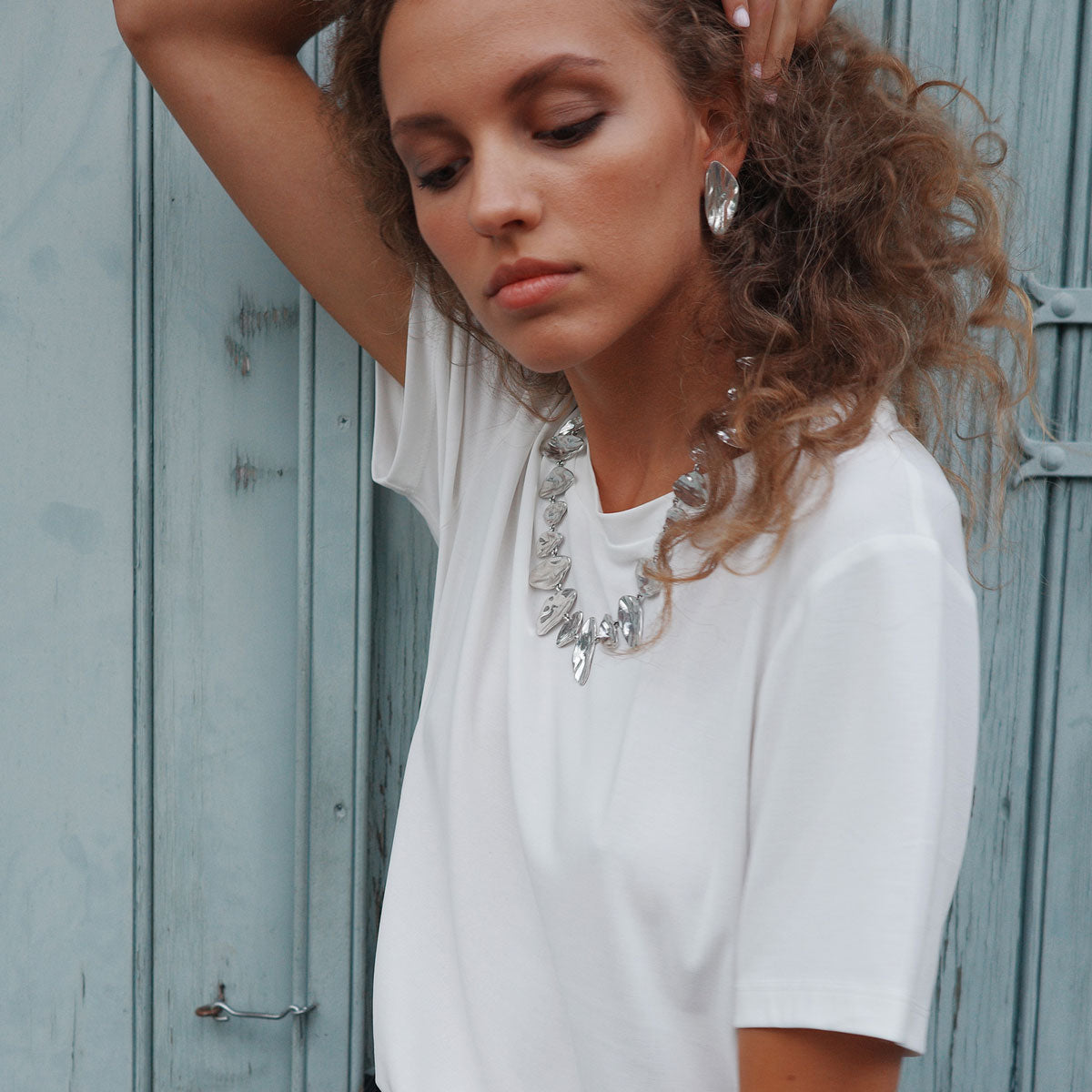 Sculptured Earrings