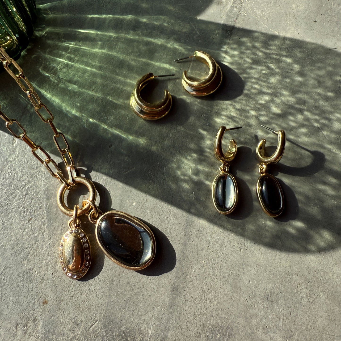 Green tones Earrings