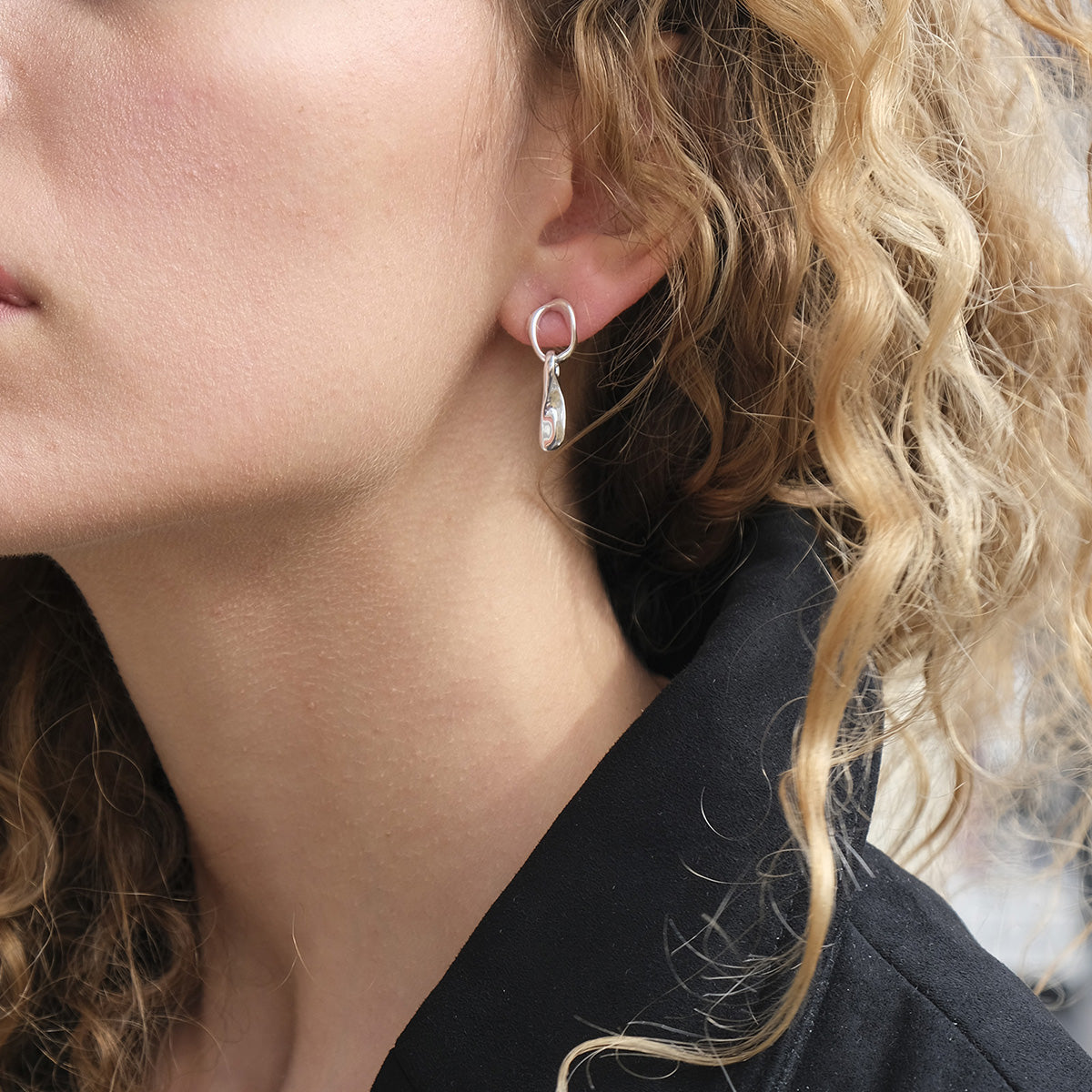 Soft as silk earrings