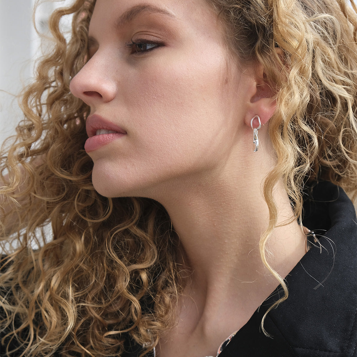 Soft as silk earrings