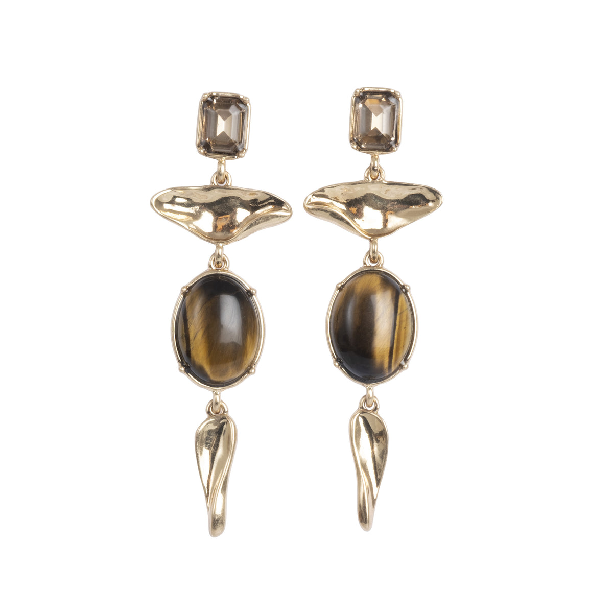 Tiger's eye Earrings