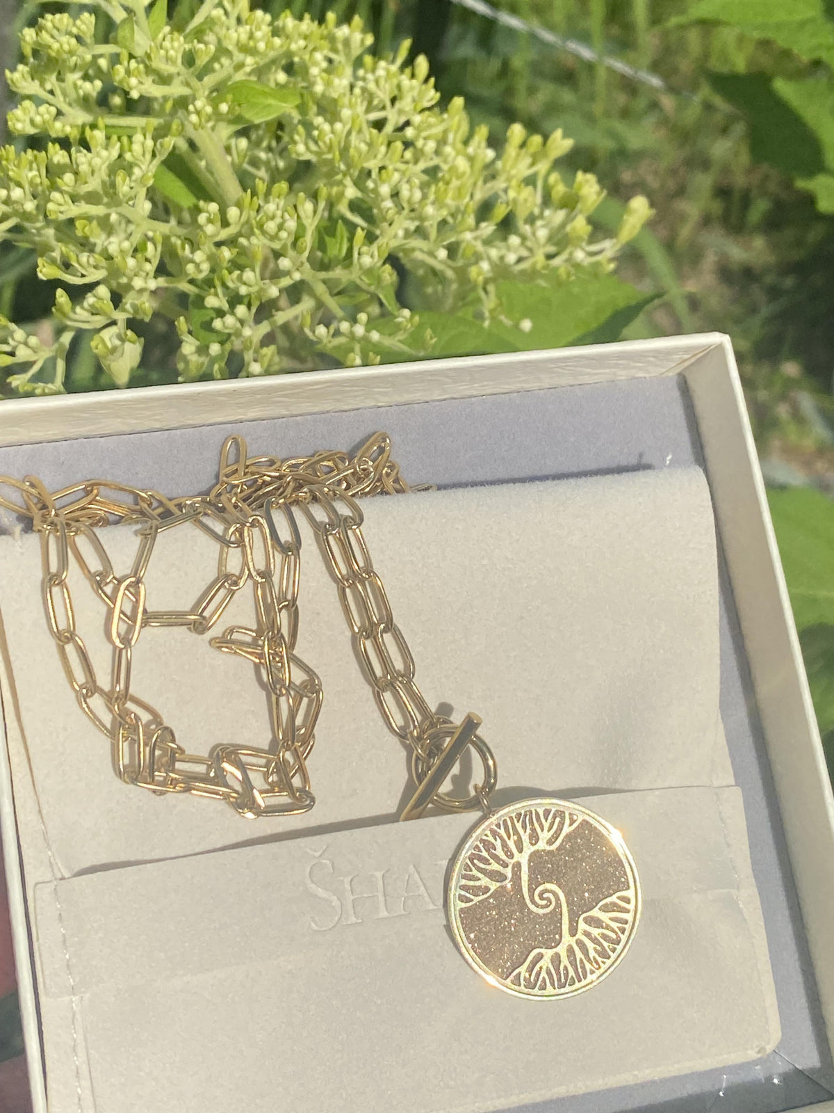 Tree of Life Long Necklace - Stainless Steel