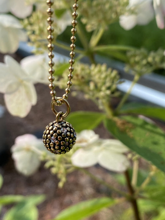 Honeycom Necklace Stainless Steel