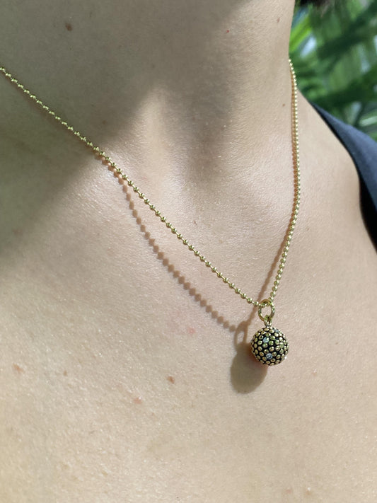 Honeycom Necklace Stainless Steel