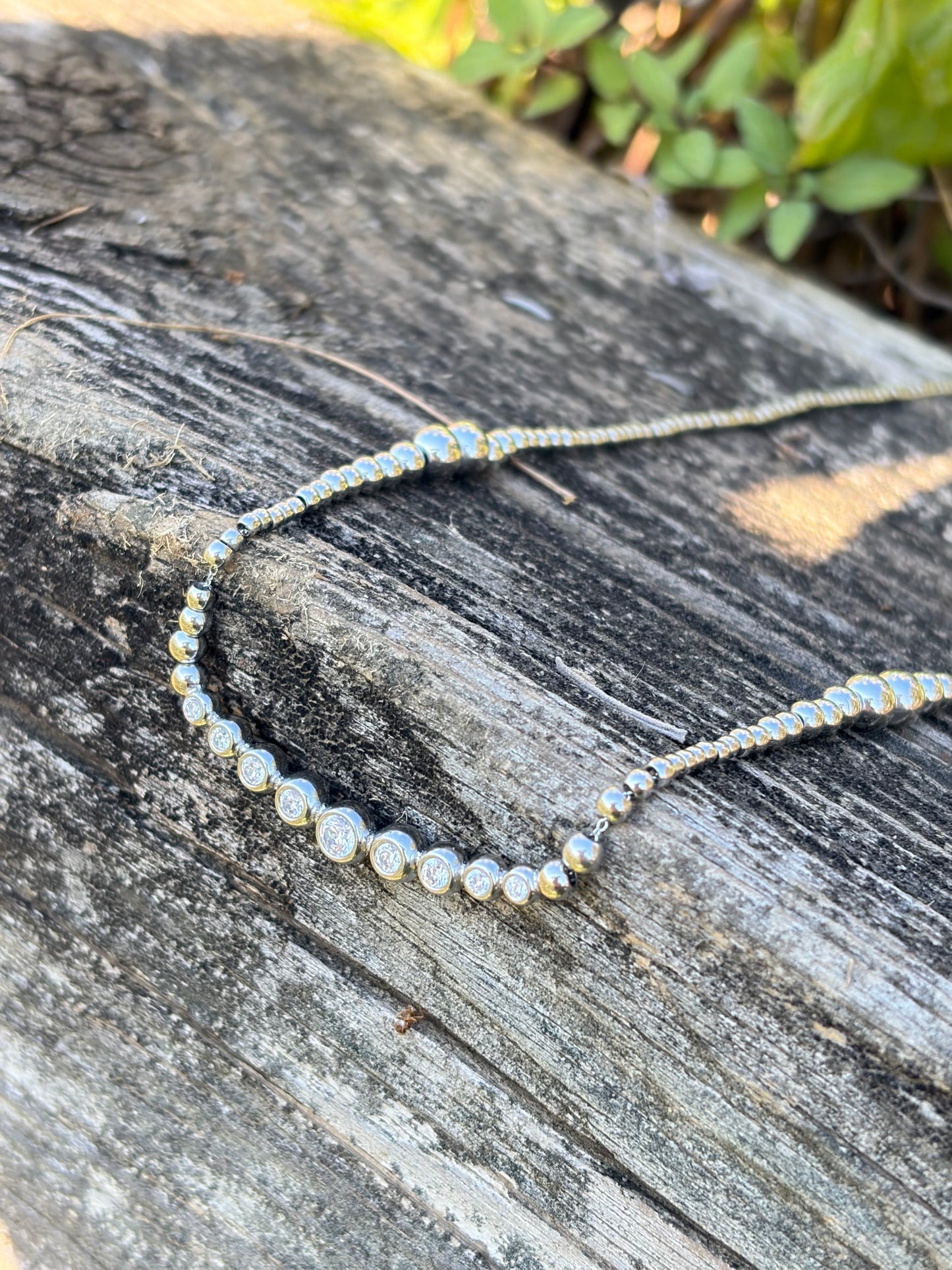 Gradient Necklace Stainless Steel