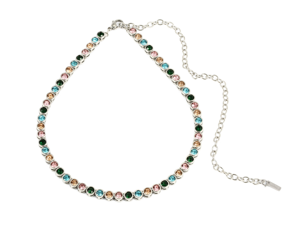 Multicolor Necklace Stainless Steel