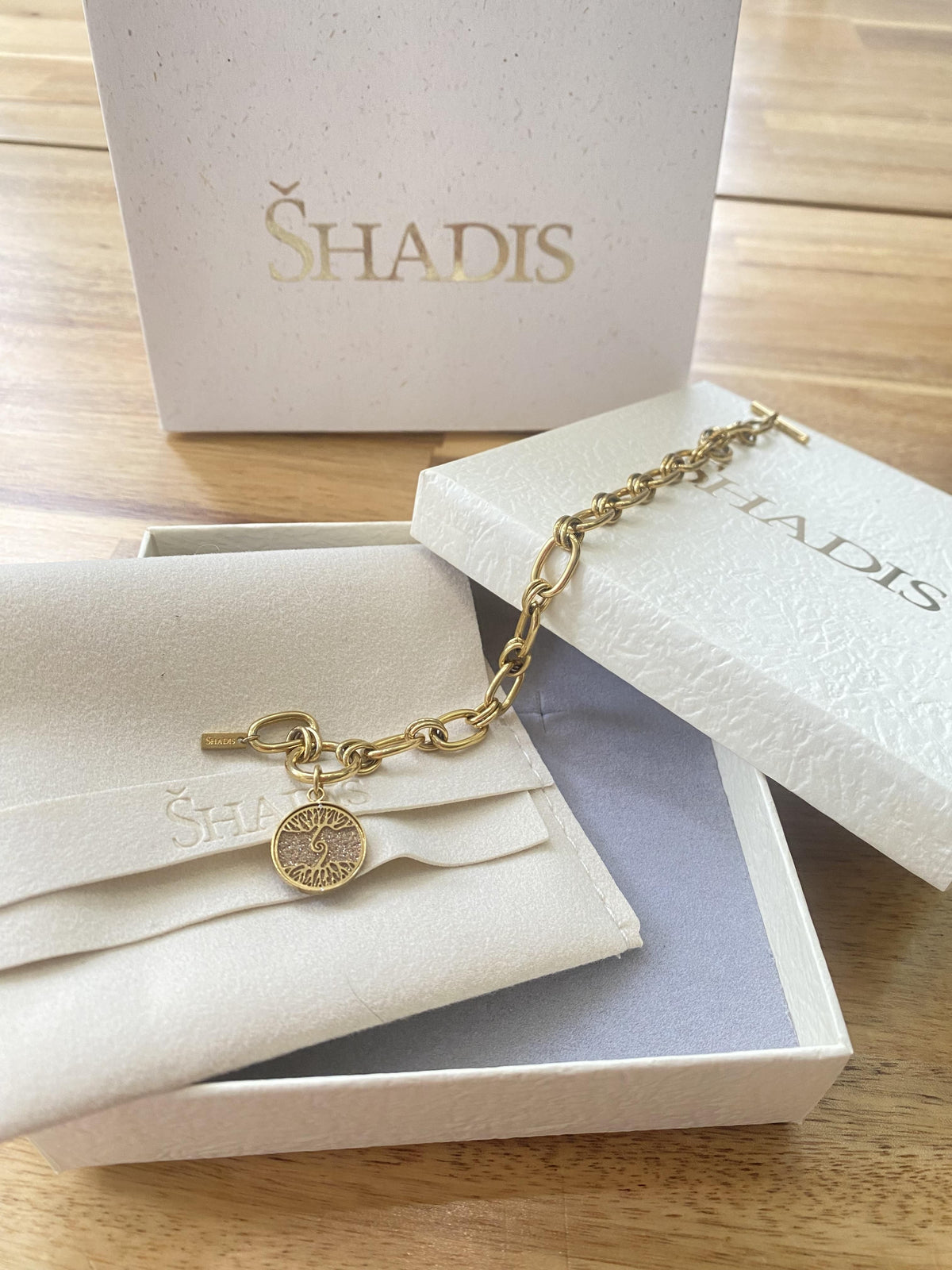 Stainless Steel Tree of Life Bracelet