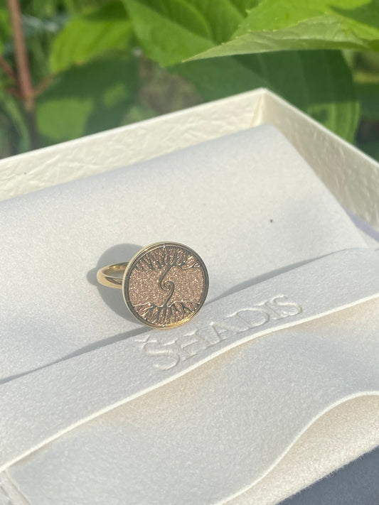 Tree of Life Ring - Stainless Steel