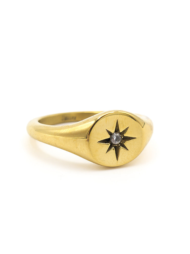 Magic cosmos Ring Stainless Steel