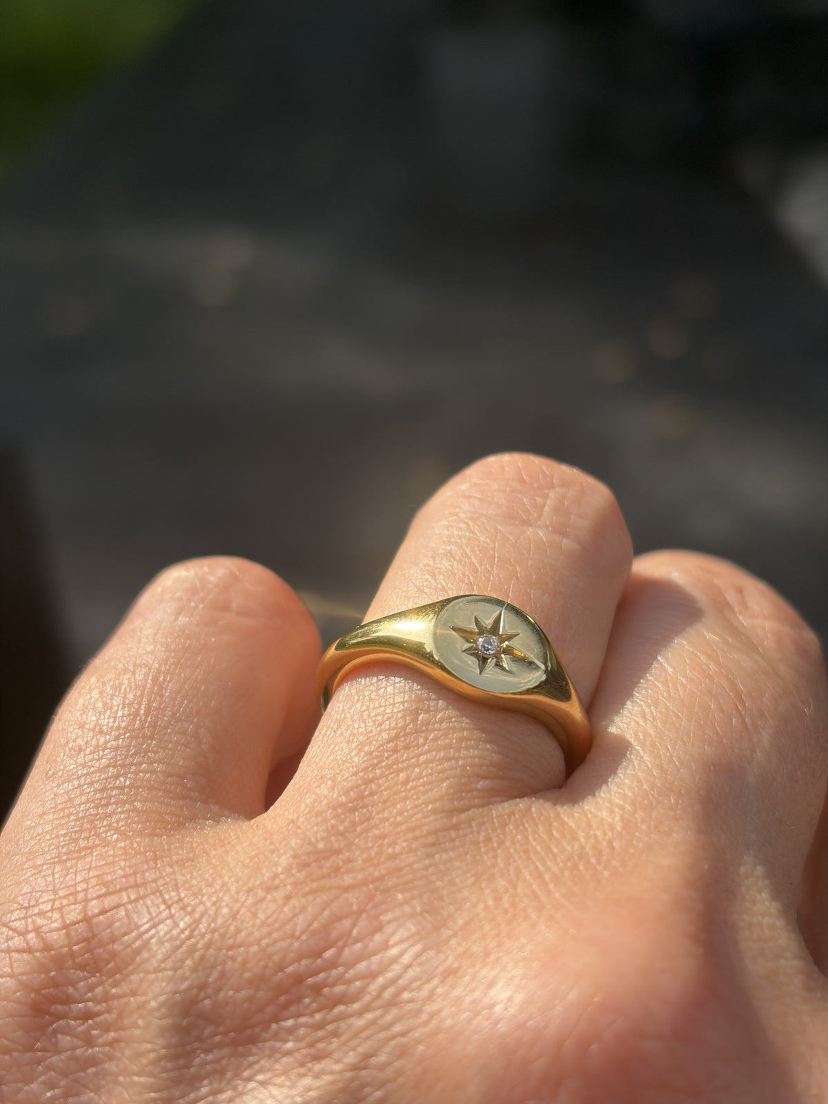 Magic cosmos Ring Stainless Steel