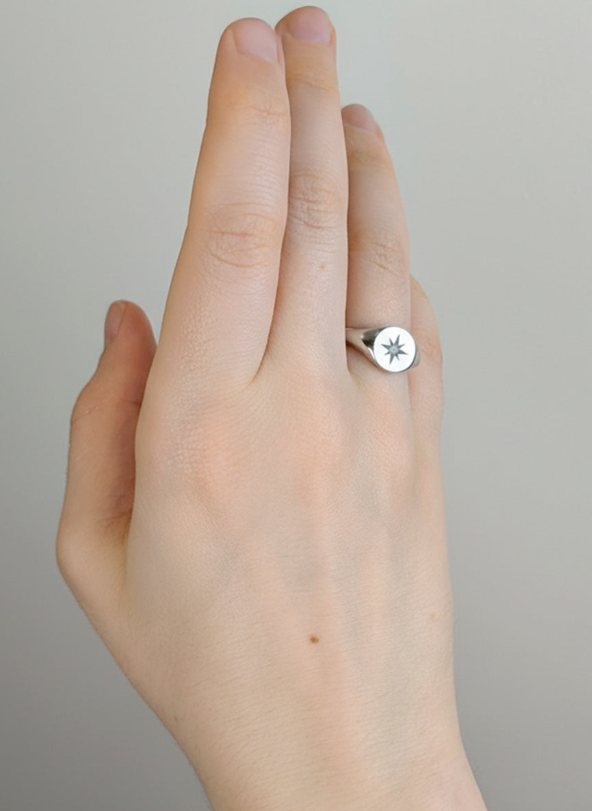 Magic cosmos Ring Stainless Steel