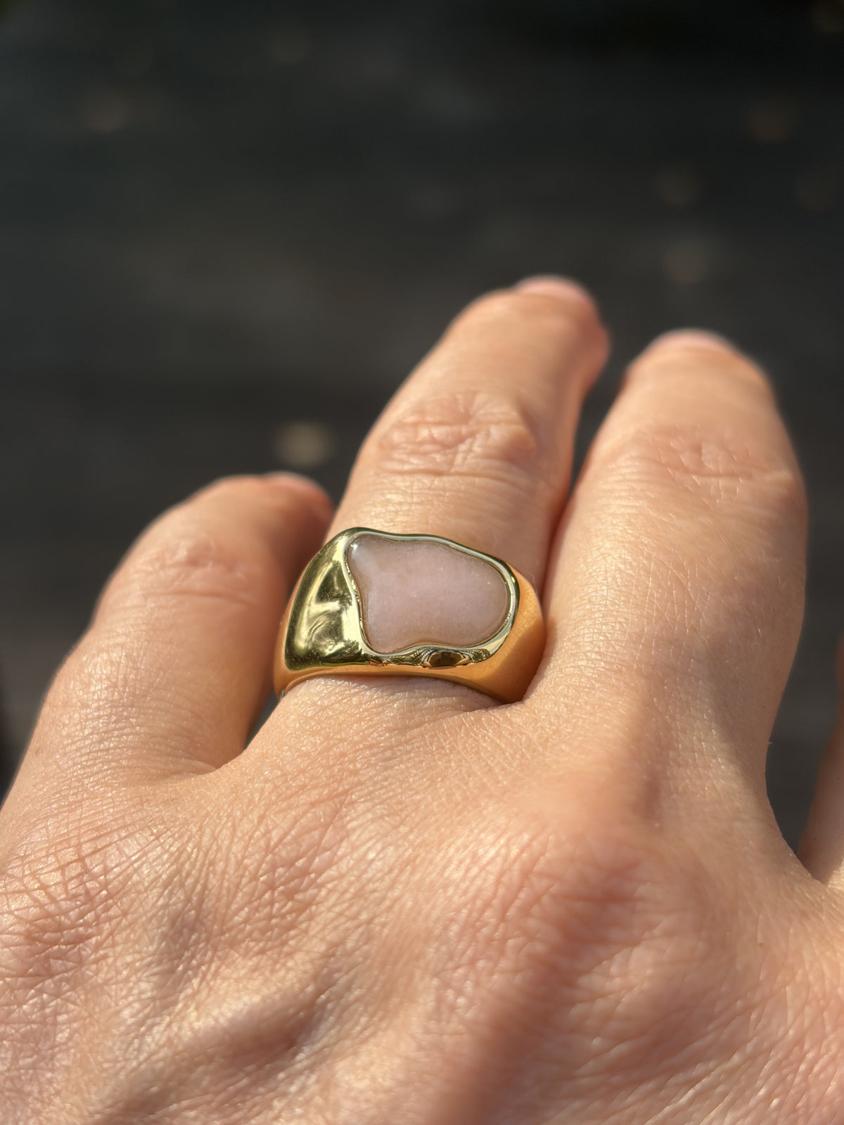 Tenderness Ring Stainless Steel
