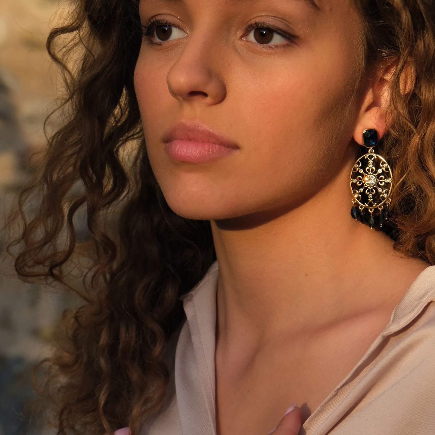Blue tones Earrings