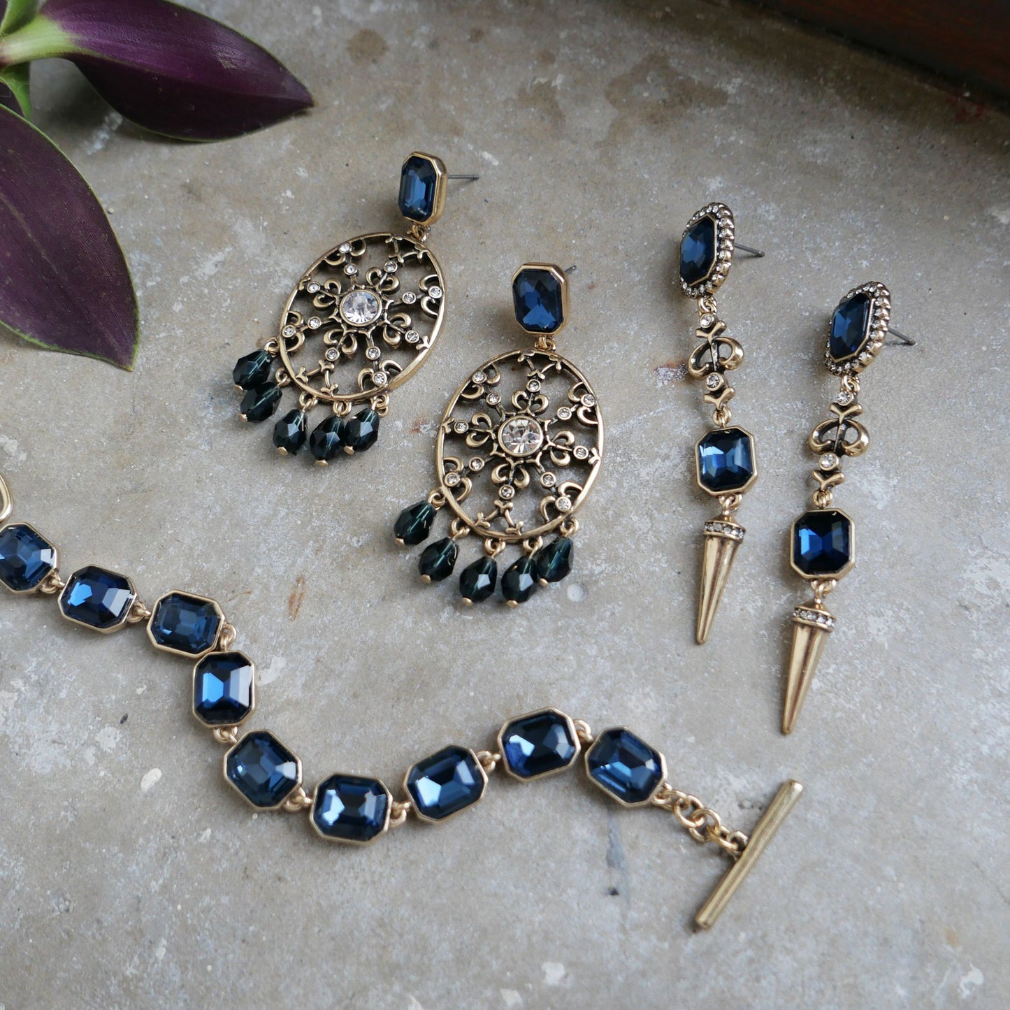 Blue tones Earrings