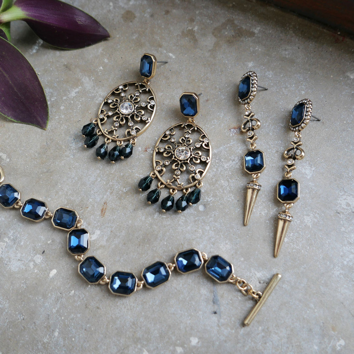 Blue tones Earrings