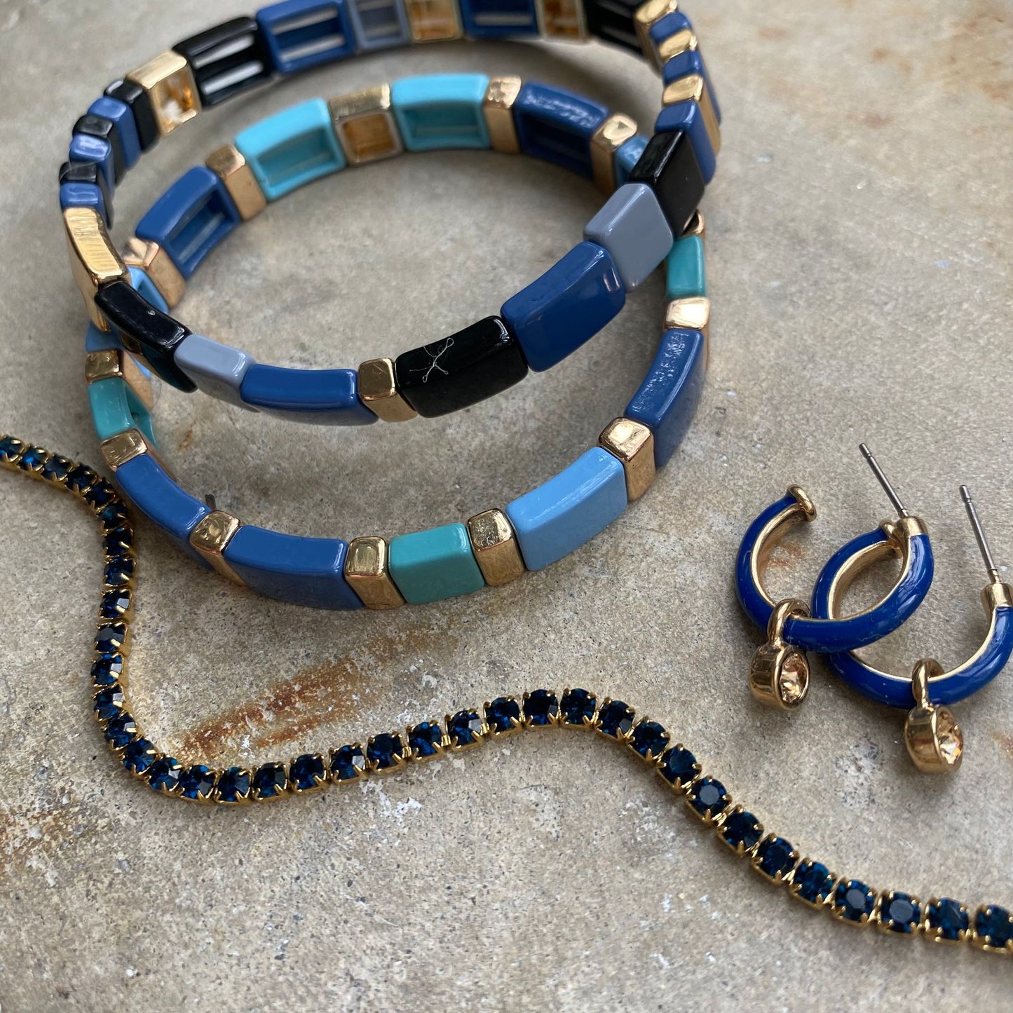 Blue tones Earrings